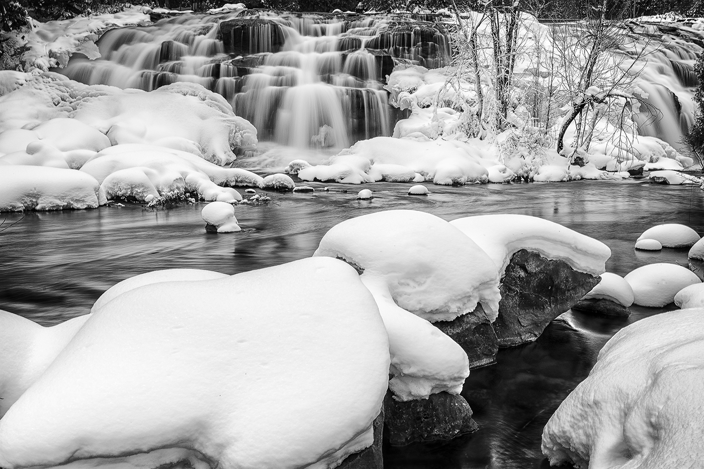 Bond Falls Winter