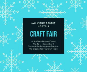 Lac Vieux Desert Tribe Hosts Craft Fair