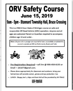 MI-TRALE ORV Safety Course